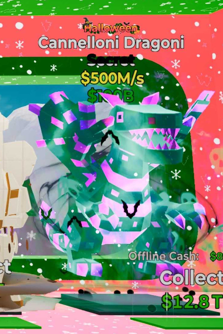 Cannelloni Dragoni Hallowen - Steal the Brainrot - SAMPSHOP