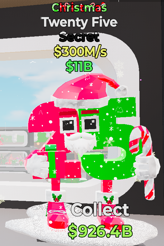 Twenty Five Christmas - Steal the Brainrot - SAMPSHOP