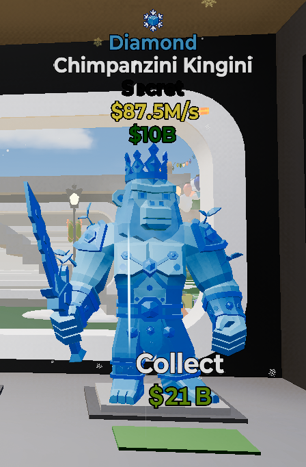 Chimpanzini Kingini Diamond - Steal the Brainrot - SAMPSHOP