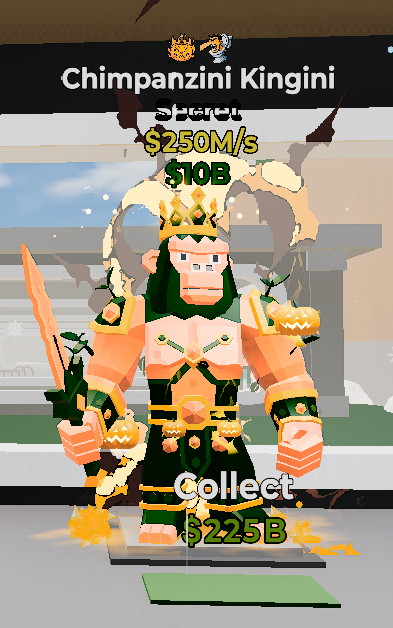 Chimpanzini Kingini - Steal the Brainrot - SAMPSHOP