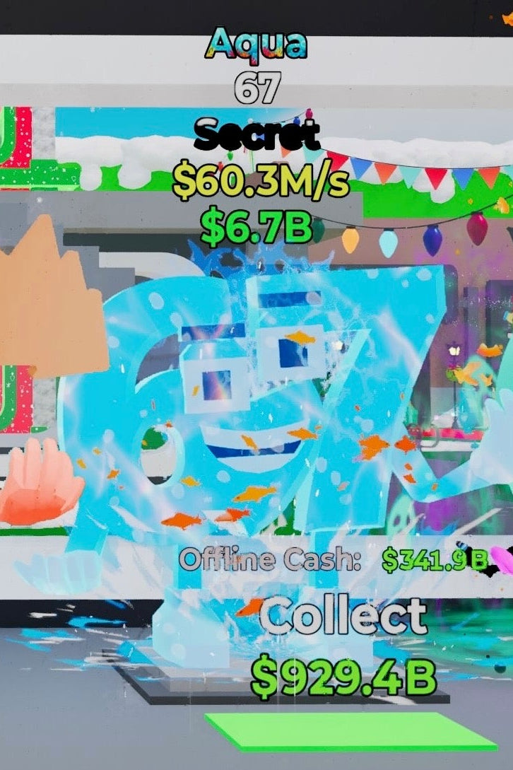 67 Aqua - Steal the Brainrot - SAMPSHOP