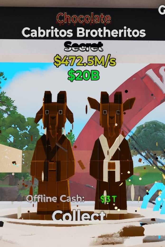 Cabritos Brotheritos Chocolate - Steal the Brainrot - SAMPSHOP