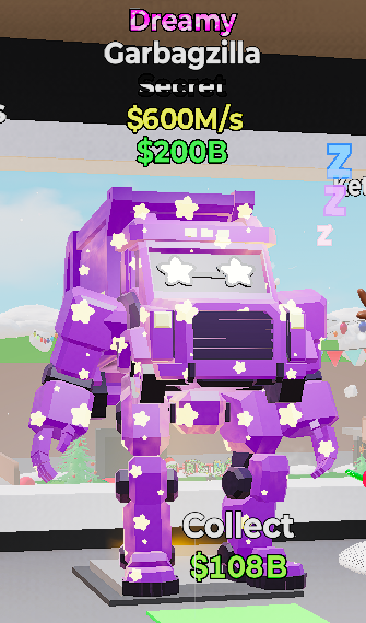 Garbagzilla Dreamy - Steal the Brainrot - SAMPSHOP