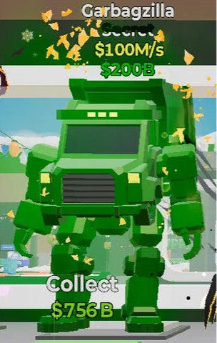 Garbagzilla Default - Steal the Brainrot - SAMPSHOP