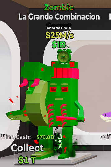La Grande Combinacion Zombie - Steal the Brainrot - SAMPSHOP