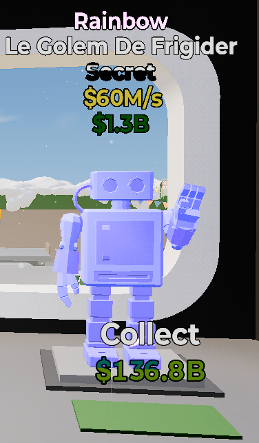 Le Golem De Frigider - Steal the Brainrot -  SAMPSHOP