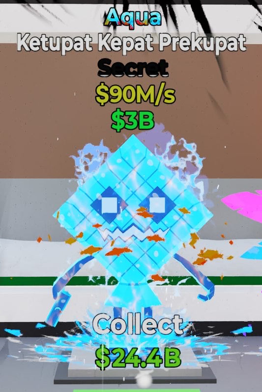 Ketupat Kepat Prekupat Aqua - Steal the Brainrot -  SAMPSHOP