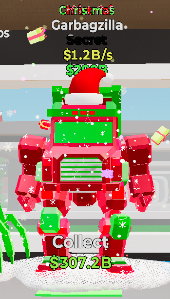 Garbagzilla Christmas - Steal the Brainrot -  SAMPSHOP