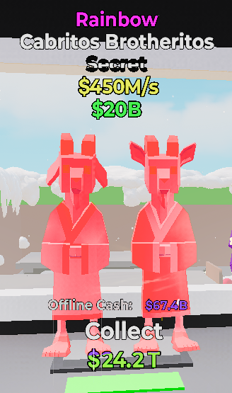 Cabritos Brotheritos Raimbow - Steal the Brainrot -  SAMPSHOP